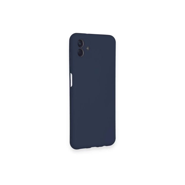 BFS  Samsung Galaxy A04 Kılıf Nano içi Kadife Silikon - Lacivert