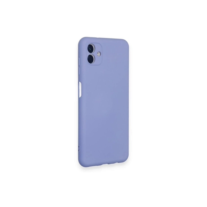 BFS  Samsung Galaxy A04 Kılıf Nano içi Kadife Silikon - Lila