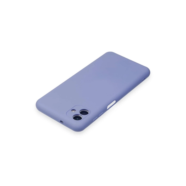 BFS  Samsung Galaxy A04 Kılıf Nano içi Kadife Silikon - Lila
