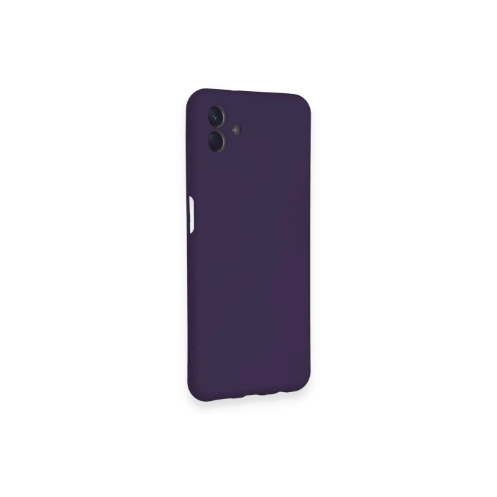 BFS  Samsung Galaxy A04 Kılıf Nano içi Kadife Silikon - Mor