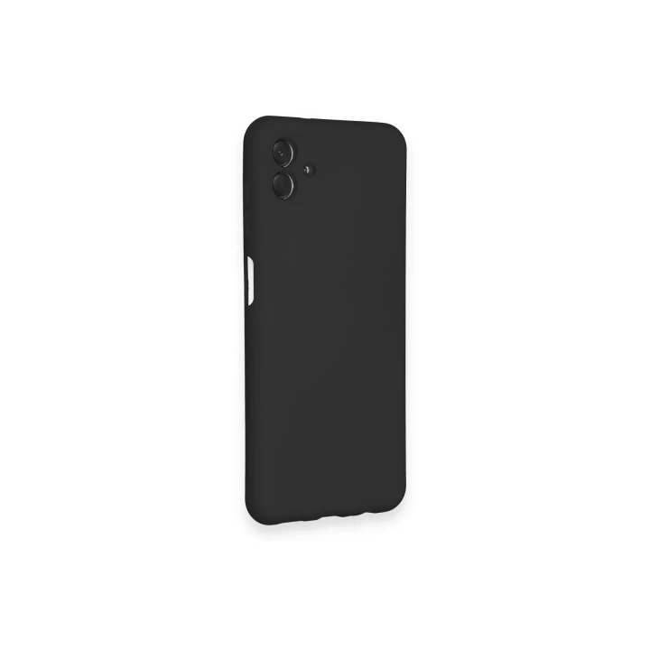 BFS  Samsung Galaxy A04 Kılıf Nano içi Kadife Silikon - Siyah