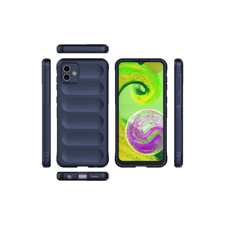 BFS Samsung Galaxy A04 Kılıf Optimum Silikon - Lacivert
