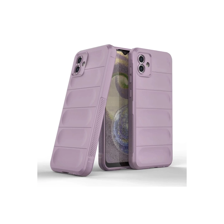 BFS  Samsung Galaxy A04 Kılıf Optimum Silikon - Mor