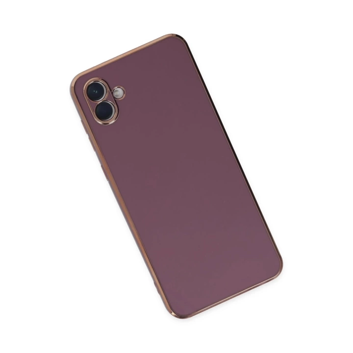 BFS  Samsung Galaxy A04 Kılıf Volet Silikon - Mor