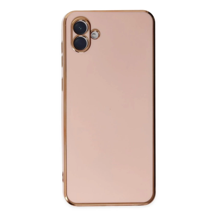 BFS  Samsung Galaxy A04 Kılıf Volet Silikon - Pembe
