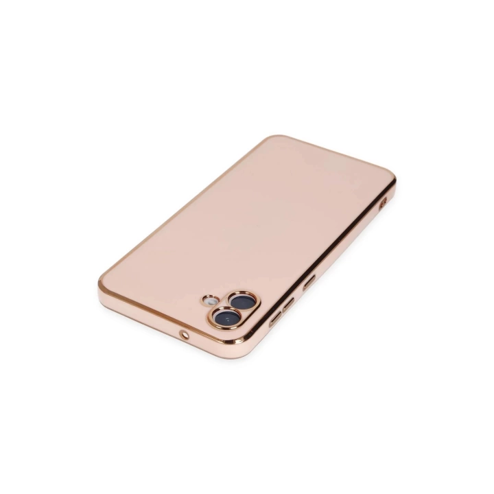 BFS  Samsung Galaxy A04 Kılıf Volet Silikon - Pembe