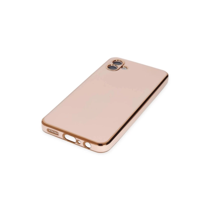 BFS  Samsung Galaxy A04 Kılıf Volet Silikon - Pembe