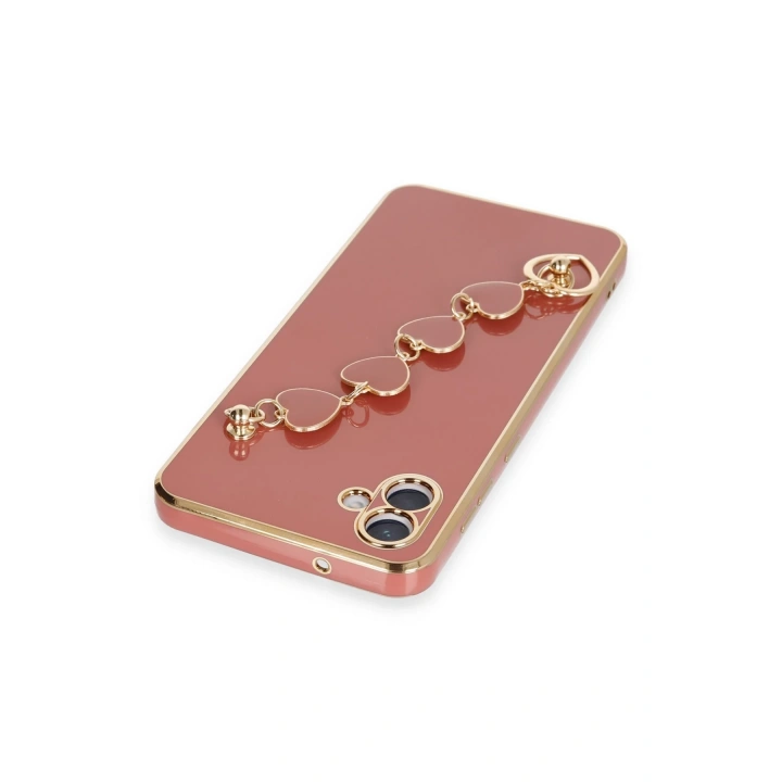 BFS  Samsung Galaxy A04E Kılıf Esila Silikon - Kırmızı