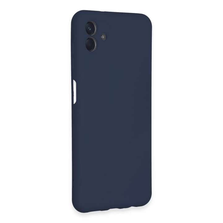BFS  Samsung Galaxy A04E Kılıf Nano içi Kadife Silikon - Lacivert