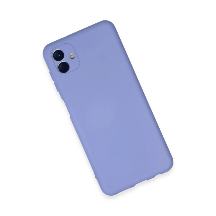 BFS  Samsung Galaxy A04E Kılıf Nano içi Kadife Silikon - Lila