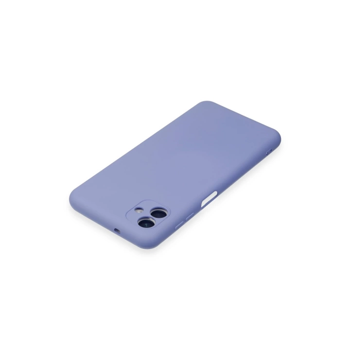 BFS  Samsung Galaxy A04E Kılıf Nano içi Kadife Silikon - Lila