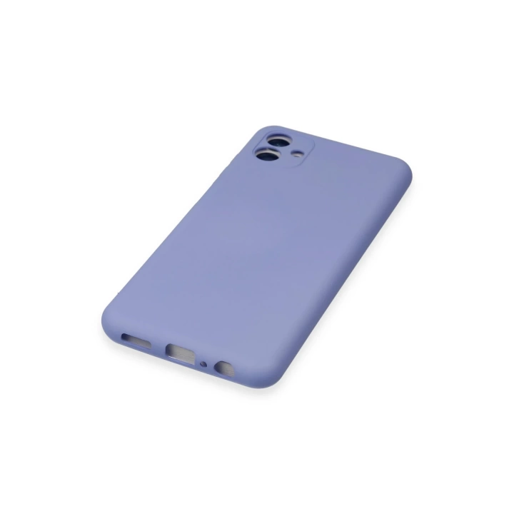 BFS  Samsung Galaxy A04E Kılıf Nano içi Kadife Silikon - Lila