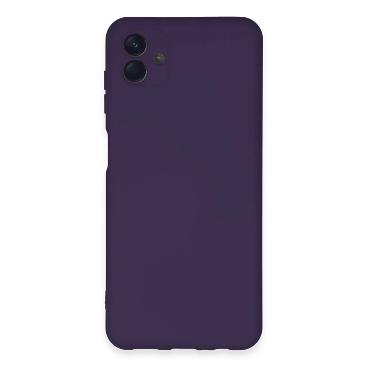 BFS  Samsung Galaxy A04E Kılıf Nano içi Kadife Silikon - Mor