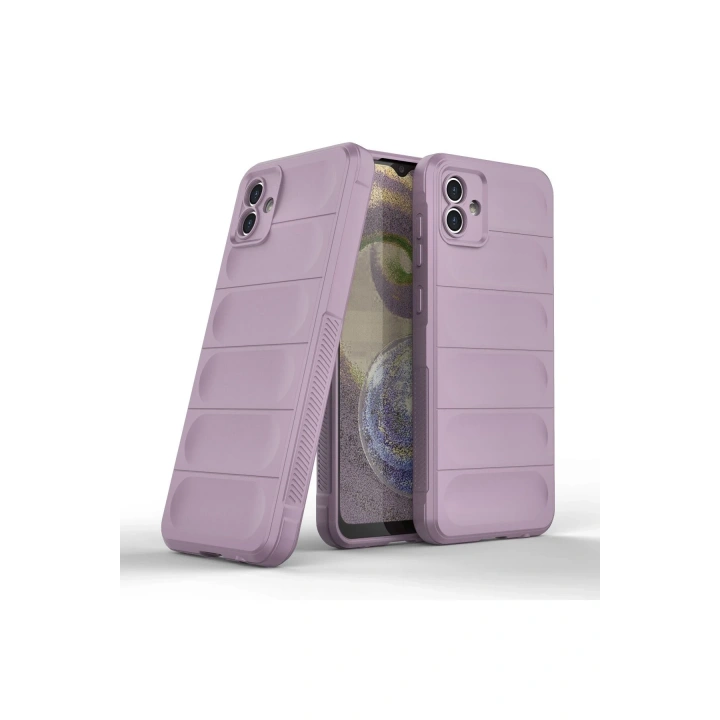 BFS  Samsung Galaxy A04E Kılıf Optimum Silikon - Mor