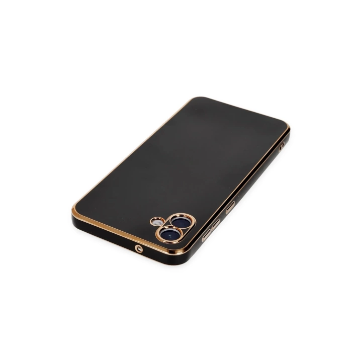 BFS  Samsung Galaxy A04E Kılıf Volet Silikon - Siyah