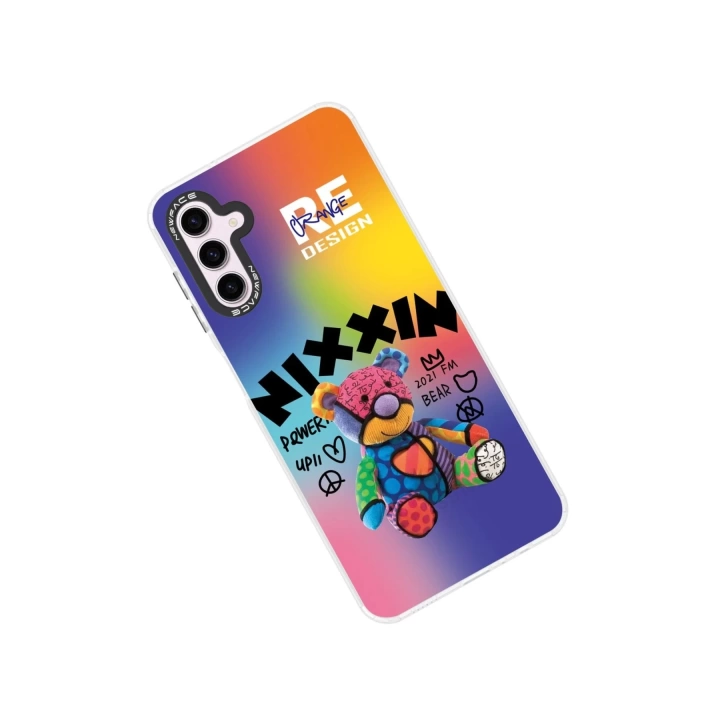 BFS  Samsung Galaxy A04S Kılıf Estoril Desenli Kapak - Estoril - 11