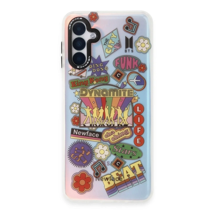 BFS  Samsung Galaxy A04S Kılıf Estoril Desenli Kapak - Estoril - 14