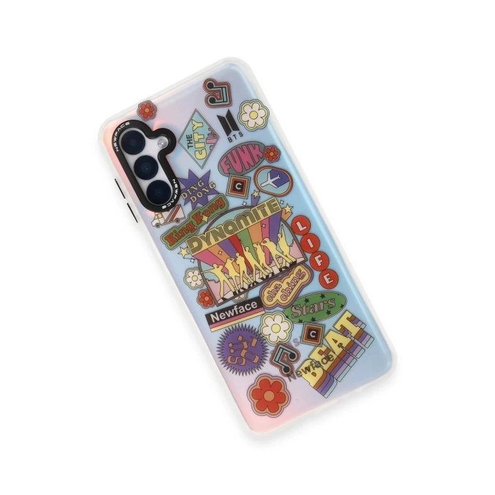 BFS  Samsung Galaxy A04S Kılıf Estoril Desenli Kapak - Estoril - 14