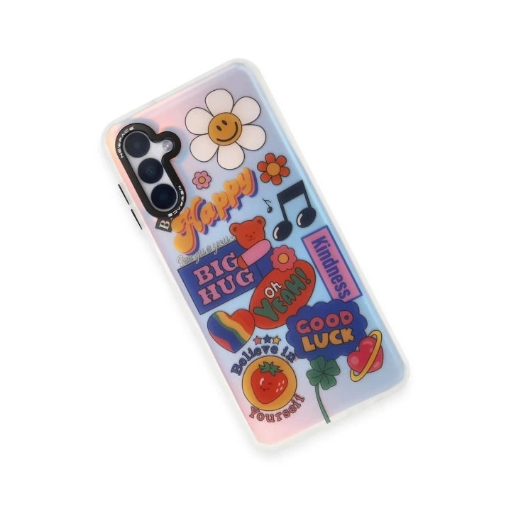 BFS  Samsung Galaxy A04S Kılıf Estoril Desenli Kapak - Estoril - 15