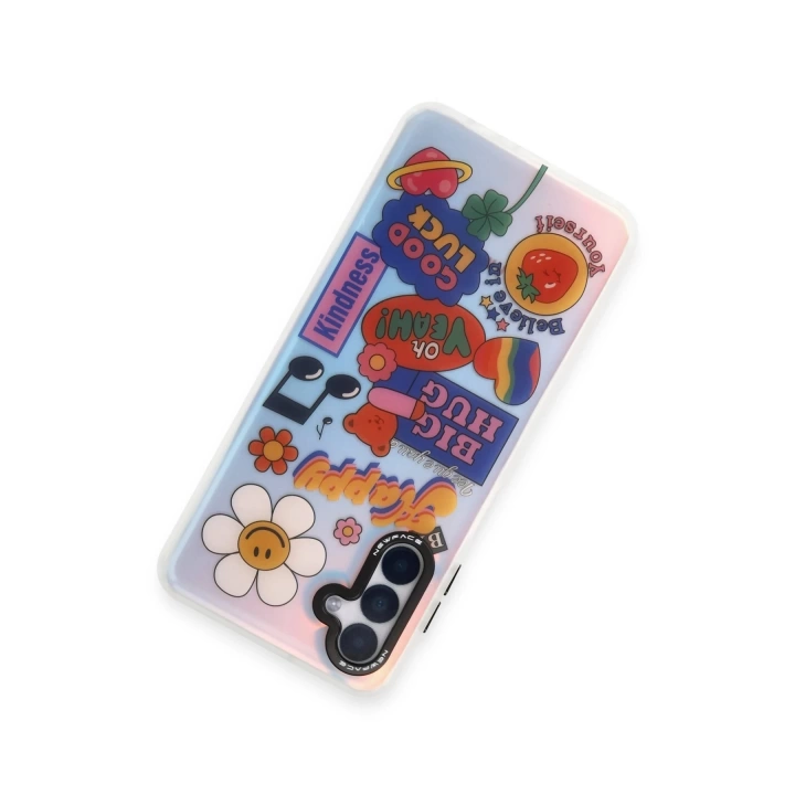 BFS  Samsung Galaxy A04S Kılıf Estoril Desenli Kapak - Estoril - 15