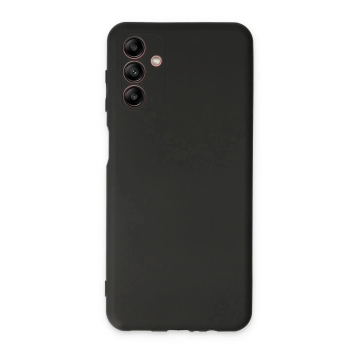 BFS  Samsung Galaxy A04S Kılıf First Silikon - Siyah