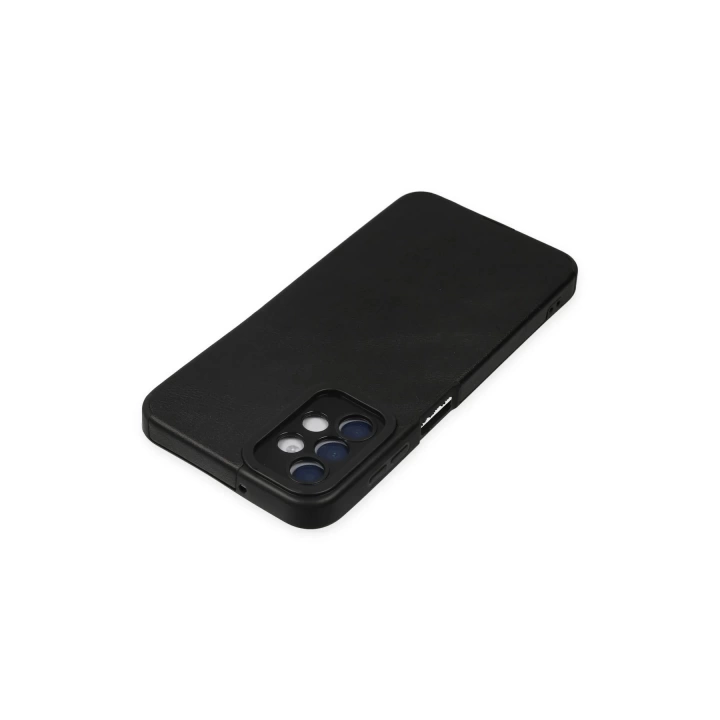 BFS  Samsung Galaxy A04S Kılıf Loop Deri Silikon - Siyah