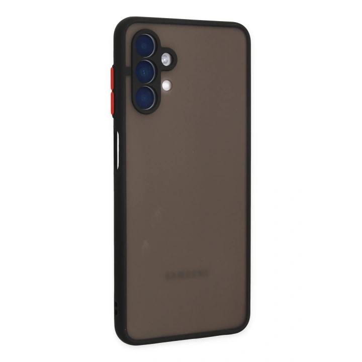 BFS  Samsung Galaxy A04S Kılıf Montreal Silikon Kapak - Siyah