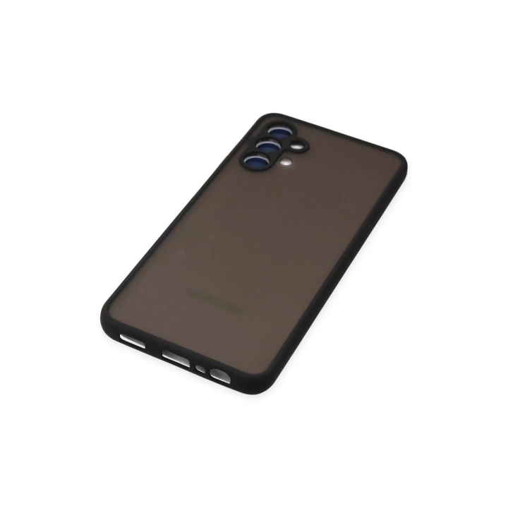 BFS  Samsung Galaxy A04S Kılıf Montreal Silikon Kapak - Siyah