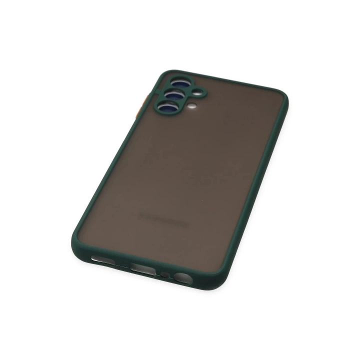 BFS  Samsung Galaxy A04S Kılıf Montreal Silikon Kapak - Yeşil