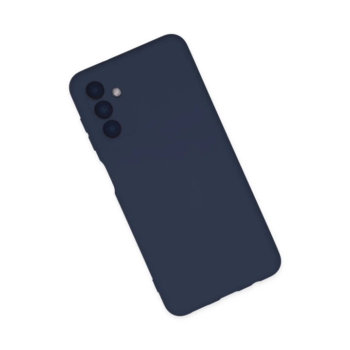 BFS  Samsung Galaxy A04S Kılıf Nano içi Kadife Silikon - Lacivert
