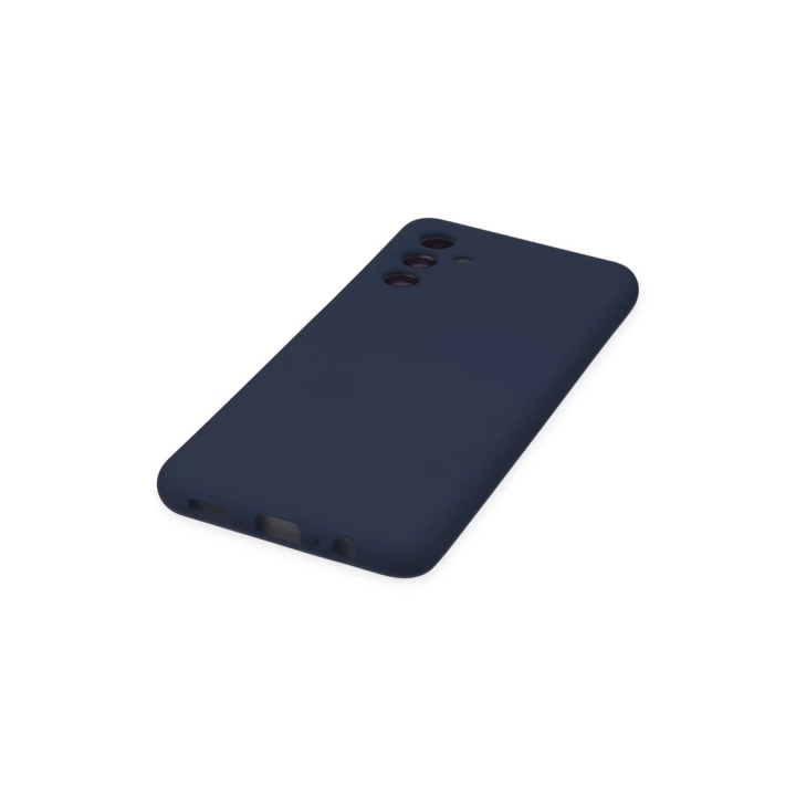 BFS  Samsung Galaxy A04S Kılıf Nano içi Kadife Silikon - Lacivert