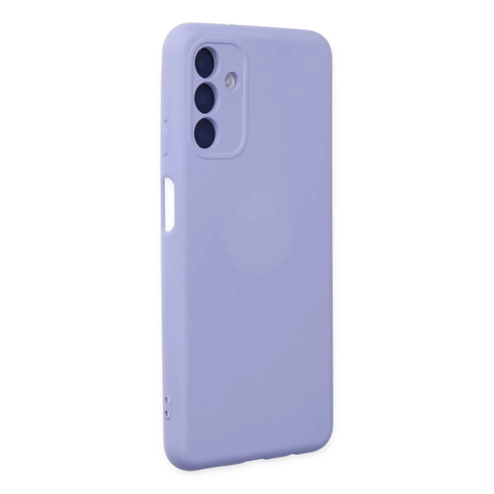 BFS  Samsung Galaxy A04S Kılıf Nano içi Kadife Silikon - Lila