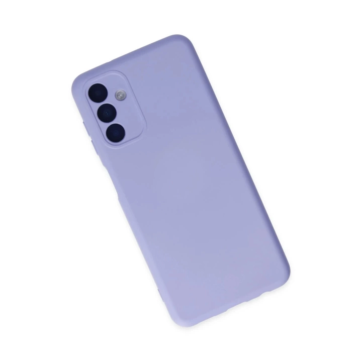 BFS  Samsung Galaxy A04S Kılıf Nano içi Kadife Silikon - Lila
