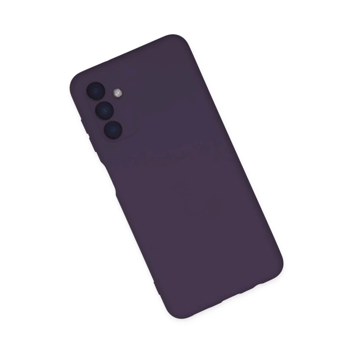 BFS  Samsung Galaxy A04S Kılıf Nano içi Kadife Silikon - Mor
