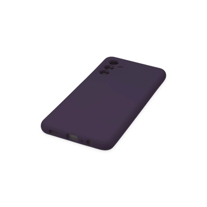 BFS  Samsung Galaxy A04S Kılıf Nano içi Kadife Silikon - Mor