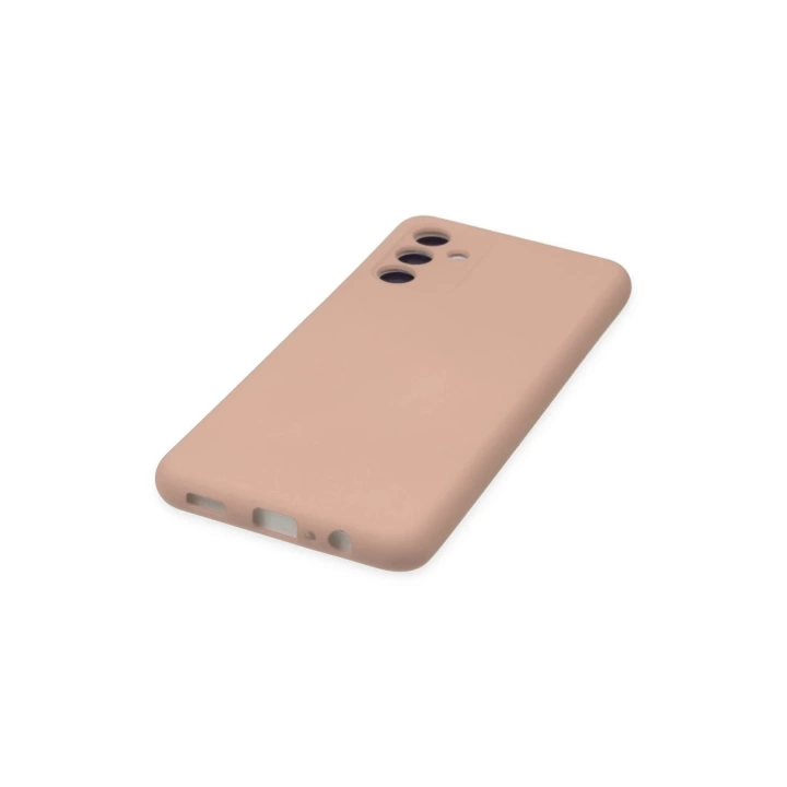BFS  Samsung Galaxy A04S Kılıf Nano içi Kadife Silikon - Pudra