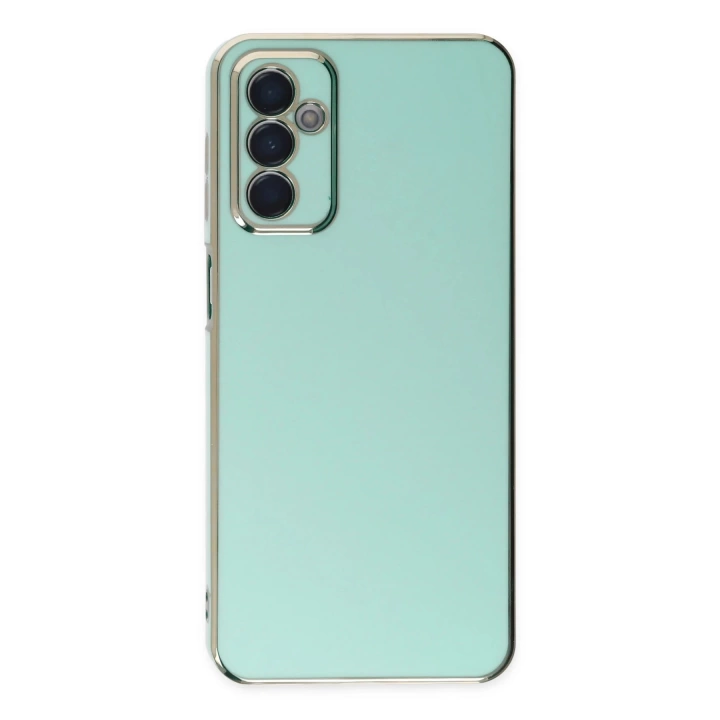BFS  Samsung Galaxy A04S Kılıf Volet Silikon - Açık Yeşil