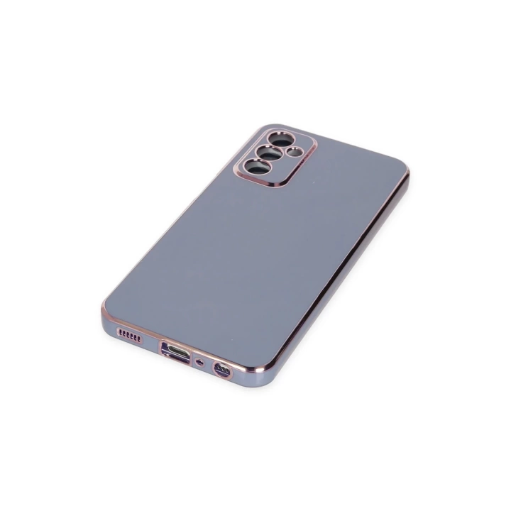 BFS  Samsung Galaxy A04S Kılıf Volet Silikon - Mavi