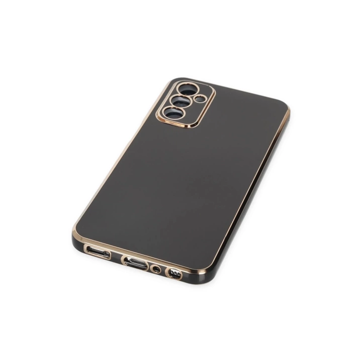 BFS  Samsung Galaxy A04S Kılıf Volet Silikon - Siyah