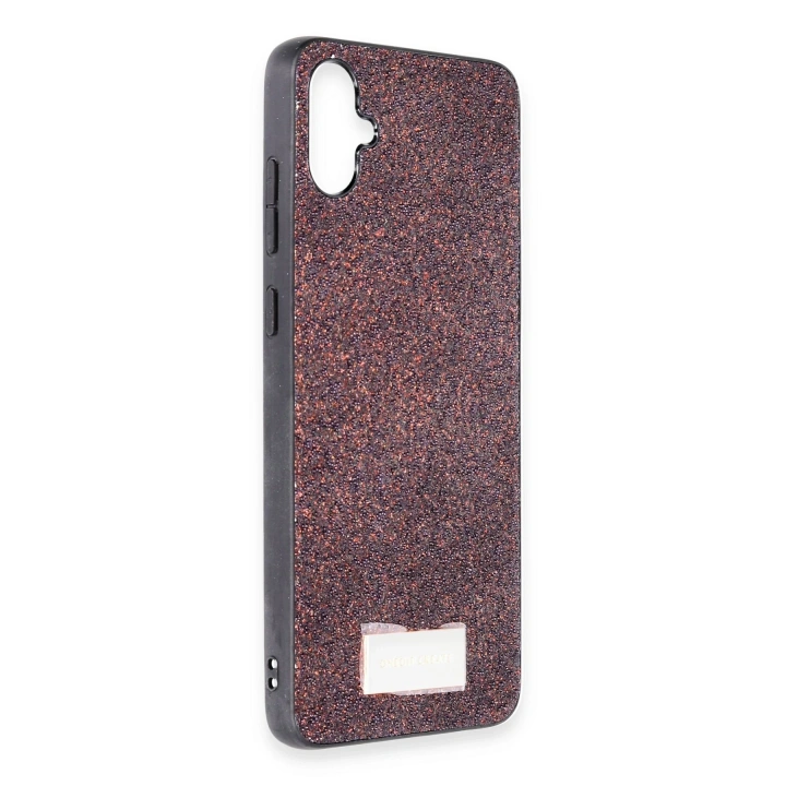 BFS  Samsung Galaxy A05 Bright Simli Kapak - Derin Mor