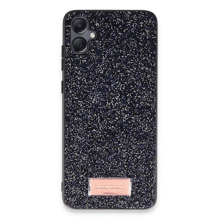 BFS  Samsung Galaxy A05 Bright Simli Kapak - Siyah