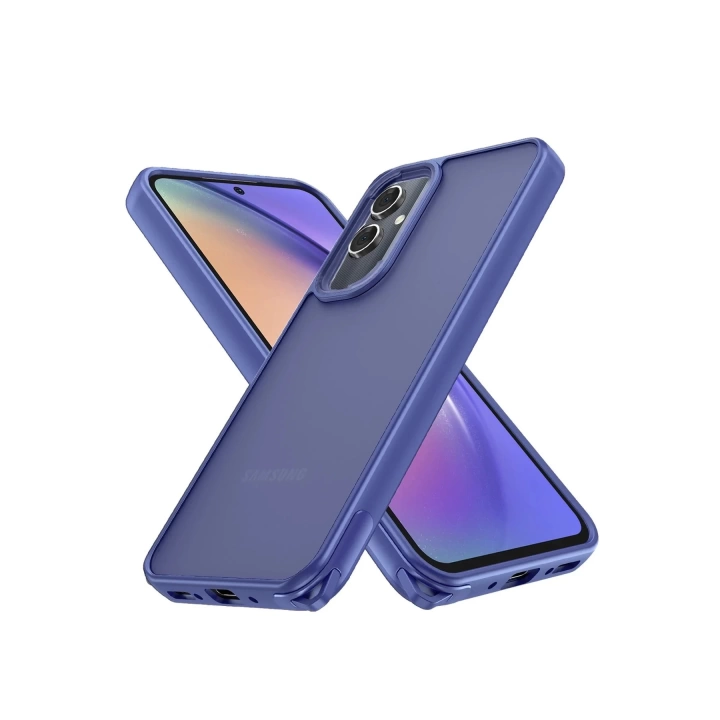 BFS  Samsung Galaxy A05 Kılıf Elegant Kapak - Açık Mavi
