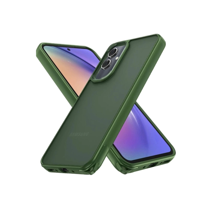 BFS  Samsung Galaxy A05 Kılıf Elegant Kapak - Yeşil