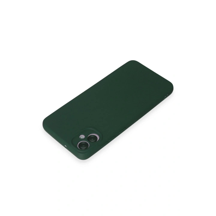 BFS  Samsung Galaxy A05 Kılıf First Silikon - Koyu Yeşil