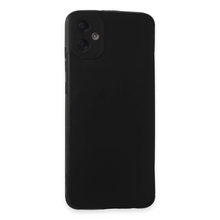 BFS Samsung Galaxy A05 Kılıf Loop Deri Silikon - Siyah