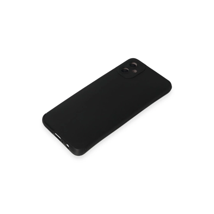 BFS  Samsung Galaxy A05 Kılıf Loop Deri Silikon - Siyah