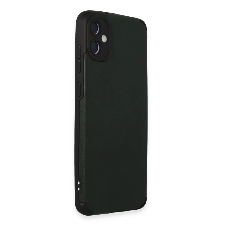 BFS Samsung Galaxy A05 Kılıf Loop Deri Silikon - Yeşil