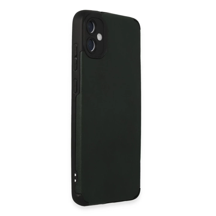 BFS  Samsung Galaxy A05 Kılıf Loop Deri Silikon - Yeşil