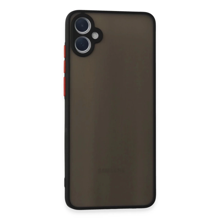 BFS  Samsung Galaxy A05 Kılıf Montreal Silikon Kapak - Siyah