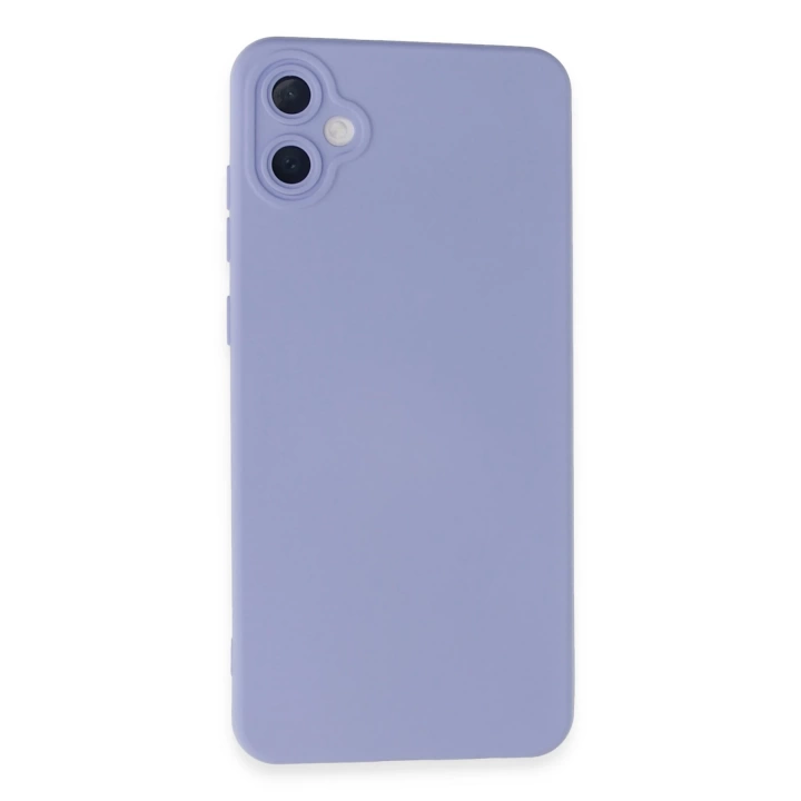BFS  Samsung Galaxy A05 Kılıf Nano içi Kadife Silikon - Lila
